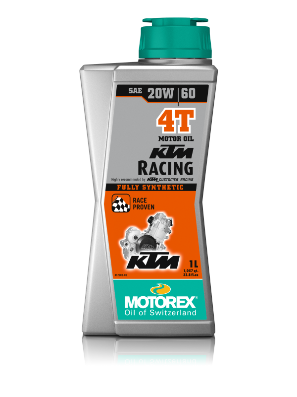 Motorex KTM Racing 4T SAE 20W/60 Motor Oil 1Ltr