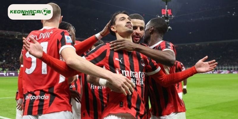  Vài nét về phong độ của AC Milan vs AS Roma