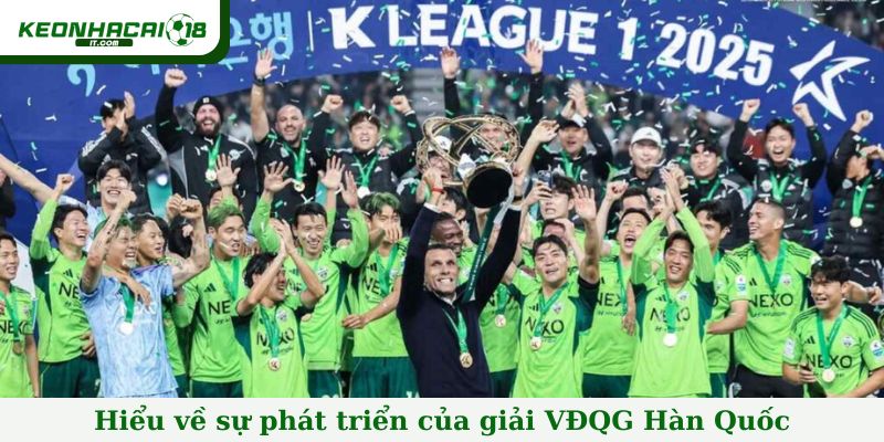 Hiểu về sự phát triển của giải VĐQG Hàn Quốc